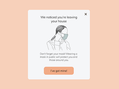 Daily UI Challenge 16/100: Pop-up