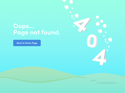 Daily UI #8 - 404 Page 404 404 error 404 error page error page ui ui challenge ui design ui design challenge uidesign webdesign