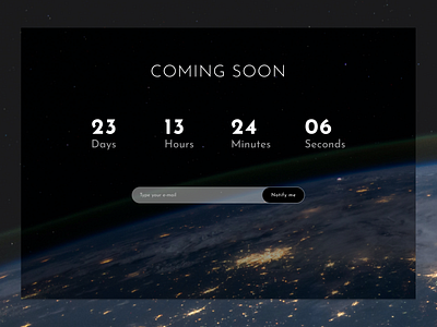 Daily UI #14 -  Countdown Timer