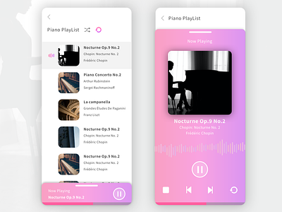 Music Player gradient mobile app mobile app design music music app music player ui ui challenge ui design ui design challenge uidesign