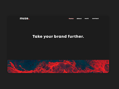 Muze agency agency logo agency website branding design digital agency logo minimal muze uiux
