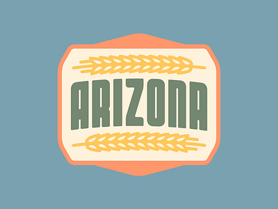 Arizona Badge badge design graphic design illustration logo vector