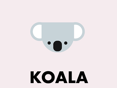 Koala branding design vector