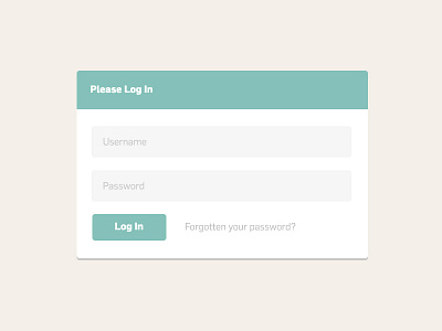 Admin Panel (Log In) admin cms log in login panel web app