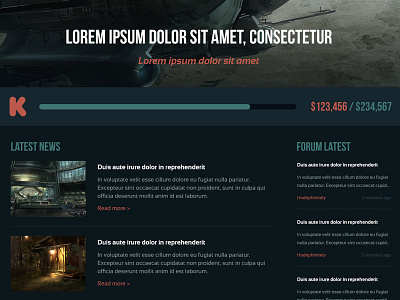 Game Website game kickstarter pc website