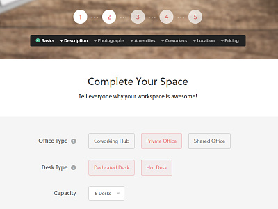 Coworking Space Website - Adding A Space