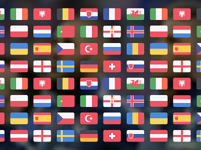Euro 2016 Flags 2016 calendar euro flags football ics soccer uefa