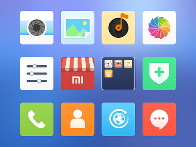 The new icons for MIUI-Part1