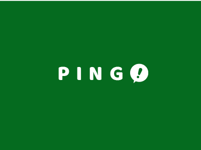 Ping brand branding identity logo ping thirty logos thirty logos challenge