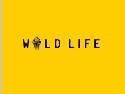 Wildlife branding identity logo non profit thirty day logos thirty logos challenge wildlife yellow