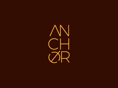 Anchor anchor anchor logo branding design digital identity logo thirty logos thirty logos challenge
