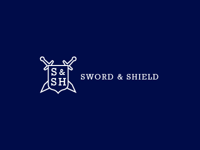 Sword & Shield branding branding agency identity swordandshield thirty day logo challenge thirty logos thirty logos challenge