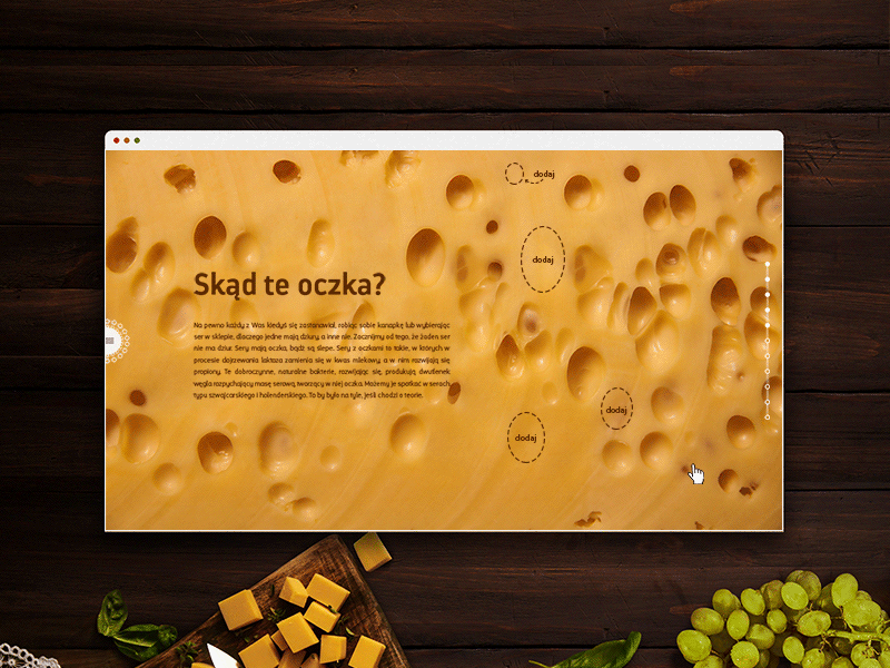 Unique cheese from Goliszew brand branding cheese logo natural poland tyshchenko ui ux vanwalko website www yobko