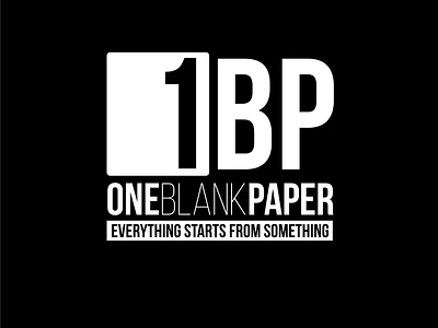 Logo - One Blank Paper