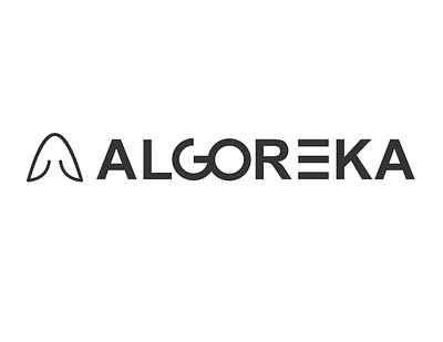 Logo - ALGOREKA adobe illustrator design icon logo typography