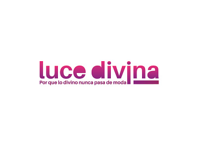 Logo - Luce Divina adobe illustrator branding design icon illustration illustrator logo vector