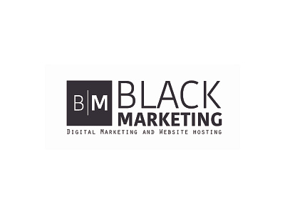 Logo - Black Marketing adobe illustrator branding design icon illustration illustrator logo