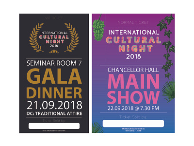 Ticket - Gala Dinner