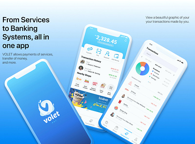 UI - VOLET (Payment App) adobe illustrator app app design design illustrator payment payment app payment method payments ui ux wallet wallet app wallet ui walletapp wallets