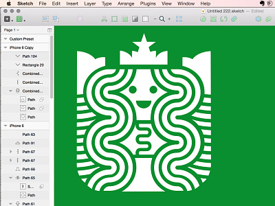 Starbucks gui icon sketch starbucks ui
