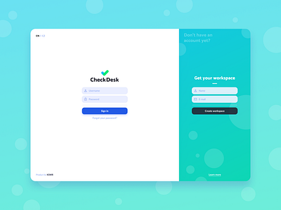 HelpDesk solution called CheckDesk Design design figma helpdesk ui ux web