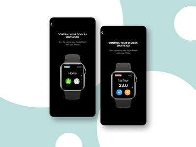 Smart Home AppleWatch Design and It's User Guide for MyJABLOTRON