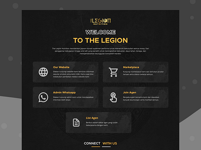 The Legion - Landing Page