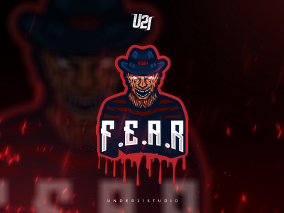 "FEAR" Gaming Logo For Streamer