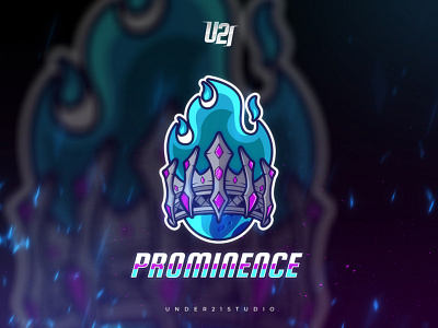 "PROMINENCE" Gaming Logo For Streamer joystick
