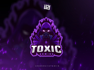 "TOXIC" Gaming Logo for Streamer