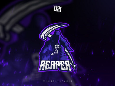 "REAPER" Gaming Logo For Streamer