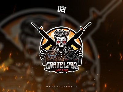 "CARTEL782" MASCOT LOGO