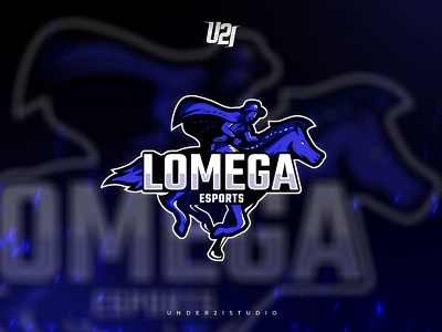 "LOMEGA" ESPORTS LOGO