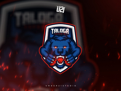 "TALOGA" ESPORTS LOGO joystick