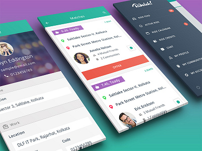 Ridelah! UI & Interaction Design