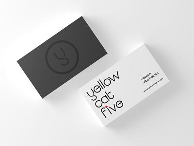 YC5 brand agency branding businesscard design yellowcatfive