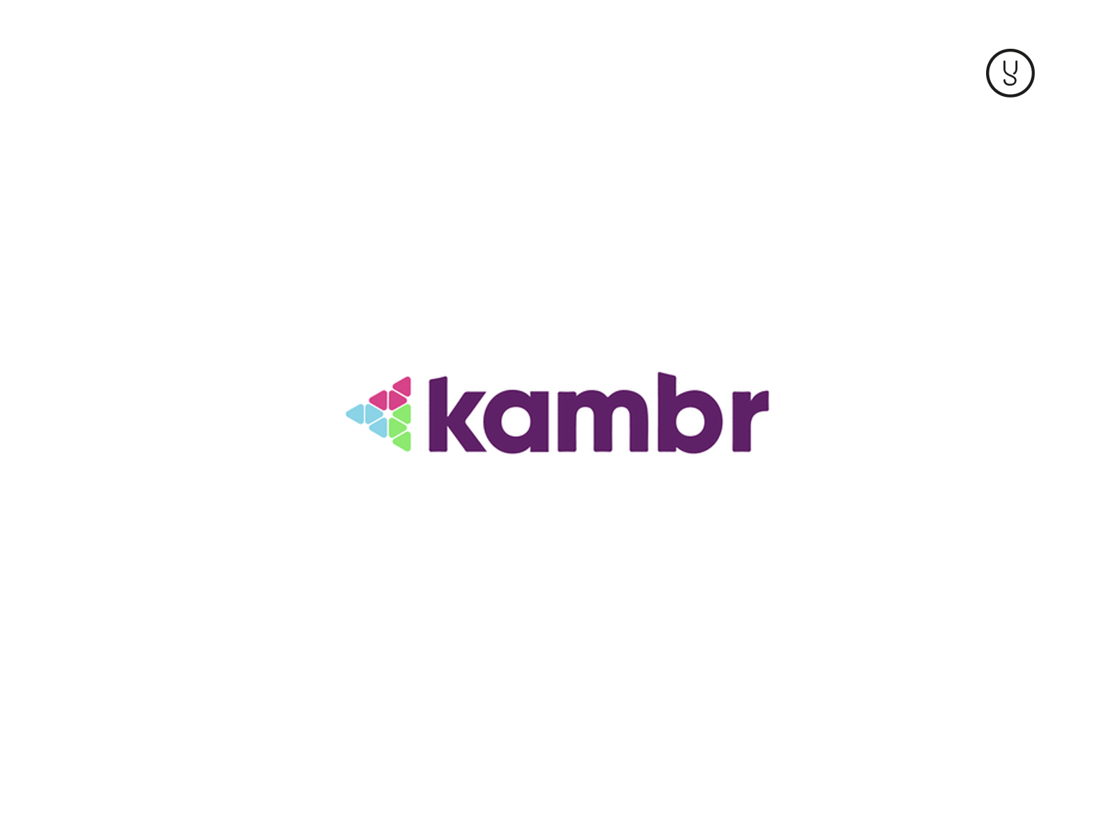 Kambr group logos agency animated branding design gif kambr logo modular sub-brands vector yellowcatfive