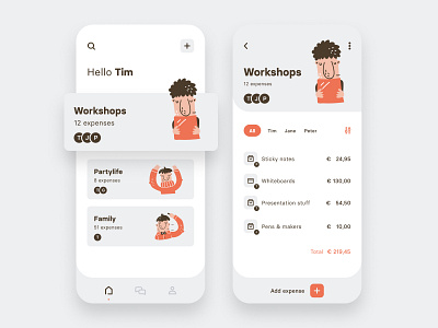 Expenses app