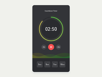 Daily UI 014 app countdown dailyui design timer ui