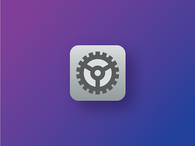 DailyUI 005 - Settings icon for iOS