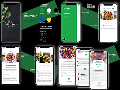 Naija_Vegan_App adobe illustrator adobe illustrator cc app art clean design figma figmaafrica figmadesign graphic design icon icons illustration ios minimal mobile typography ui ux vector