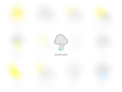 Sharknado Weather Icon