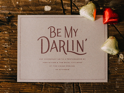 Be My Darlin' Printout