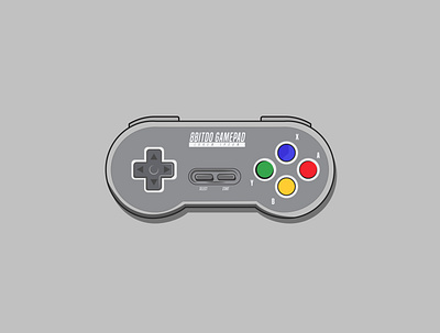 Super Nintendo Controller benin cotonou covid19 design game illustration nigerian nintendo retrogame supernintendo vector