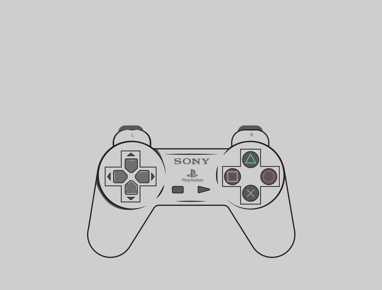 Playstation Controller by Kemdirim Akujuobi on Dribbble