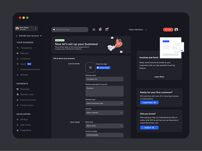 Dashboard Darkmode darkmode ui uidesign ux uxdesign vector