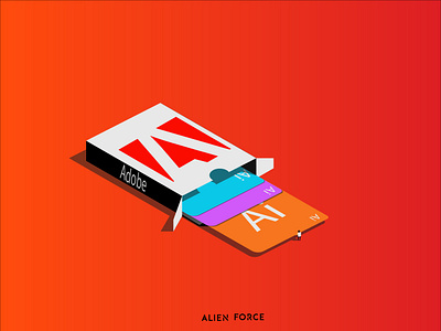 Adobe Creative Cards. design illustration vector