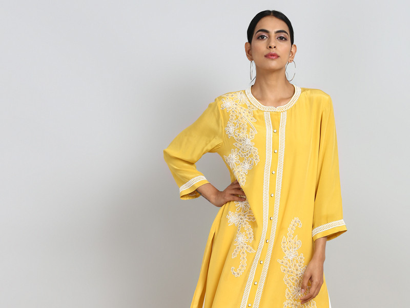 Sun Melon Coloured Tunic