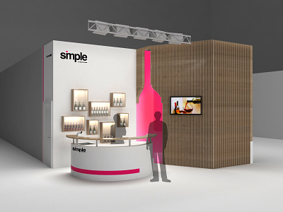 Simple exhibition design