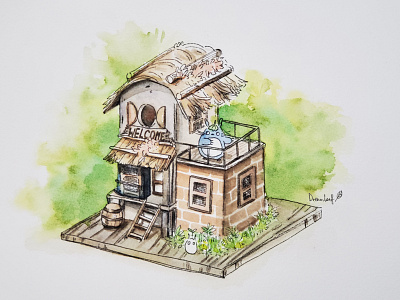 totoro treehouse